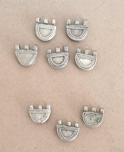 1 Old Ethiopian Telsum Silver Phallic Pendants beads, Ethiopian Beads, Hand Crafted, Ethiopian Telsum,african Silver, Ethiopian jewelry