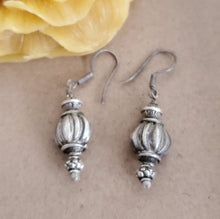 Load image into Gallery viewer, Traditional Old Silver Tuareg hoop earrings Ethnic Tribal,Ethnic Jewelry,sliver Earrings,Dangle &amp; Drop Earrings,Tribal Jewelry,
