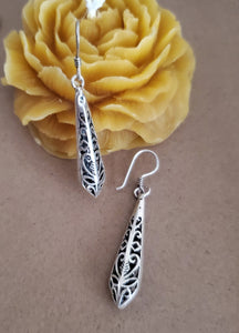 Moroccan Berber Sterling Silver Dangle Earrings silver 925,Berber Jewelry,sliver Earrings,Dangle & Drop Earrings,