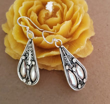 Load image into Gallery viewer, Traditional Old Silver Tuareg hoop earrings Ethnic Tribal,Ethnic Jewelry,sliver Earrings,Dangle &amp; Drop Earrings,Tribal Jewelry,
