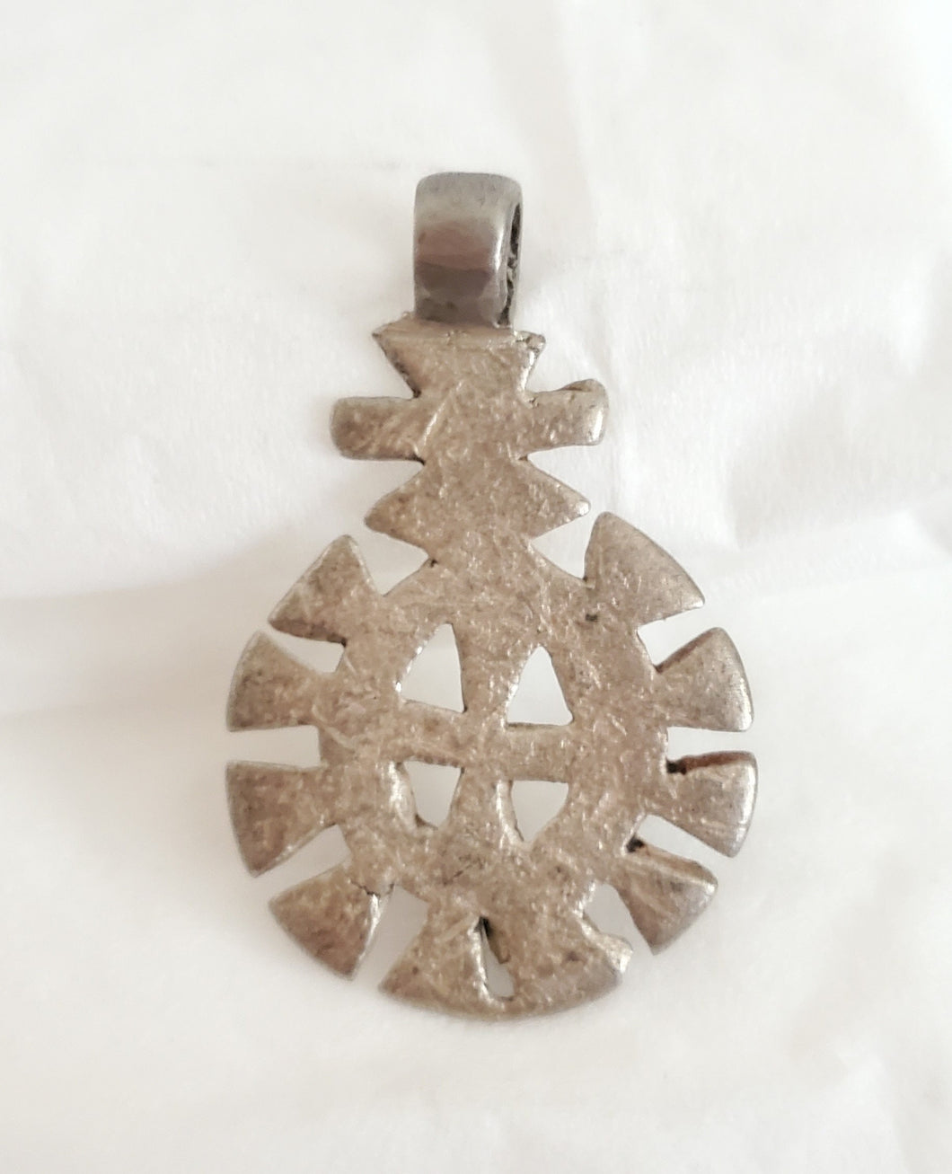 Antique Silver Ethiopian pendant Amulet pendant,Genuine old neckcross ,Good silver,Boho jewelry, Ethiopian jewelry