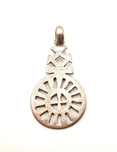 Unique Ethiopian Christian Old 925 silver pendant, Christian Pendant, Ethnic Tribal,Handmade,Ethiopian Jewelry