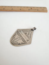 Load image into Gallery viewer, Berber Sahara Pendant 925 Silver Moroccan , Ethnic Tribal, silver Pendant, Berber Jewelry, Moroccan Pendant, Talisman Pendant
