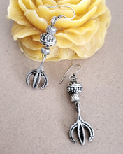 Load image into Gallery viewer, Traditional Old Silver Tuareg hoop earrings Ethnic Tribal,Ethnic Jewelry,sliver Earrings,Dangle &amp; Drop Earrings,Tribal Jewelry,
