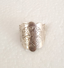 Load image into Gallery viewer, Moroccan Hand Made sterling silver 925 Berber Ring size 7.5,Ethnic Rings ,Tribal Jewelry, Moroccan Rings, Berber Jewelry
