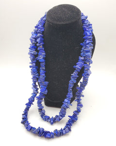 Old carved Vintage very high-quality Natural lapis lazuli beautifully made necklace, Ethnic jewelry, Tribal Jewelry