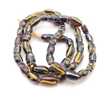 Load image into Gallery viewer, Old Venetian Glass Beads Vintage Collectible Beads Strand, Antique Venetian, Glass Trade Beads, African Trade
