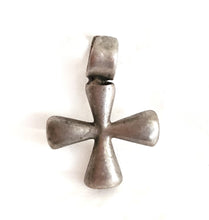 Load image into Gallery viewer, Antique Ethiopian Christian silver cross pendant,Amulet pendant,Genuine old neckcross,Good silver,Boho jewelry
