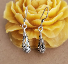 Load image into Gallery viewer, Moroccan Berber Filigree Sterling Silver Dangle Earrings silver 925,Berber Jewelry,sliver Earrings,Dangle &amp; Drop
