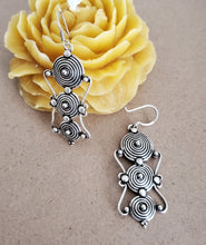 Load image into Gallery viewer, Moroccan Berber Sterling Silver Dangle Earrings silver 925,Berber Jewelry,sliver Earrings,Dangle &amp; Drop Earrings,
