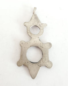 Moroccan handmade Tuareg silver cross pendant, Ethnic Tribal, Tuareg Silver, Sahara jewelry, Ethnic Jewelry, Tribal Jewelry