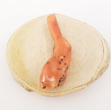 Load image into Gallery viewer, Antique Berber Red Coral Branch Bead: Morocco Ethnic Jewelry (20gr)

