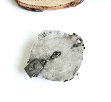 Load image into Gallery viewer, Antique Berber Silver Pendant: Moroccan Enamel Tribal Jewelry
