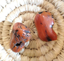 Load image into Gallery viewer, Antique Berber Red Coral Beads: Natural Branch, Morocco (13gr)
