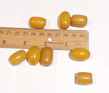 Load image into Gallery viewer, Antique African Ethiopian 1 Simulated AMBER beads Phenolic resin
