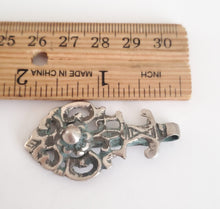 Load image into Gallery viewer, Moroccan Berber Silver Pendant: Traditional Talisman Jewelry
