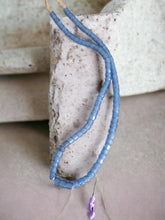 Load image into Gallery viewer, Rare Long Strands of Antique Bohemian Russian Blues Beads from ,late 19th centuries ,African Trade Beads
