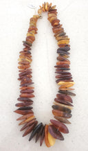 Load image into Gallery viewer, Large Baltic Amber Necklace: Natural Stone Tribal Jewelry, 22&#39;&#39;
