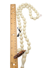 Load image into Gallery viewer, Antique Ethiopian Prayer Beads Tasbih: African Trade Beads, 24&#39;&#39;
