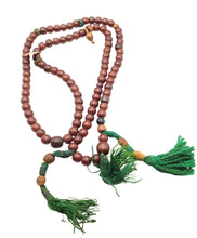 Load image into Gallery viewer, Antique Ethiopian Prayer Beads Tasbih: African Trade Beads, 24&#39;&#39;
