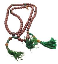 Load image into Gallery viewer, Antique Ethiopian Prayer Beads Tasbih: African Trade Beads, 24&#39;&#39;
