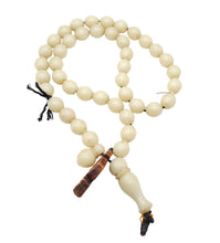 Load image into Gallery viewer, Antique Ethiopian Prayer Beads Tasbih: African Trade Beads, 24&#39;&#39;
