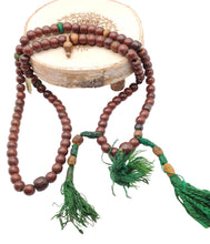 Load image into Gallery viewer, Antique Ethiopian Prayer Beads Tasbih: African Trade Beads, 24&#39;&#39;
