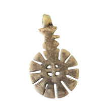 Load image into Gallery viewer, Antique Ethiopian Silver Christian Pendant: Handmade Coptic Cross
