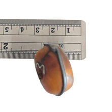 Load image into Gallery viewer, Antique Moroccan Amber Bead: Genuine Berber Jewelry Supply
