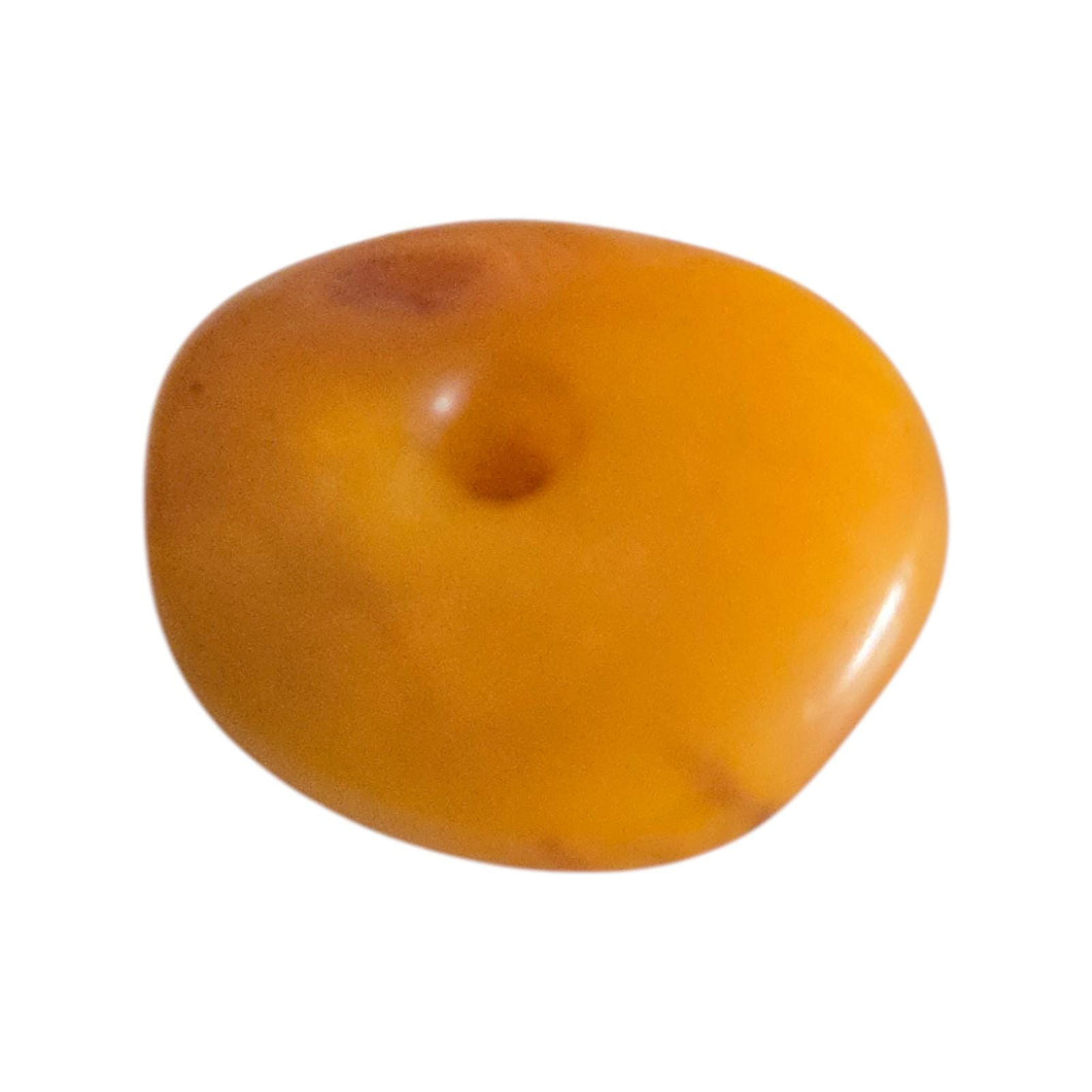 Antique Moroccan Amber Bead: Amazigh Berber Jewelry Supply