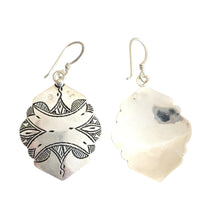 Load image into Gallery viewer, Berber Sterling Silver Dangle Earrings: Moroccan Filigree Jewelry
