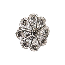 Load image into Gallery viewer, Antique Bawsani Yemen Filigree Silver Ring - Size 6.5
