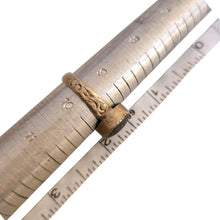 Load image into Gallery viewer, Vintage Berber Silver glass Talisman Ring: Moroccan Tribal Jewelry, Size 9.5
