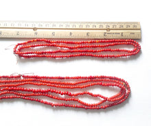 Load image into Gallery viewer, Antique African Ethiopian Venetian White Heart 24&quot;Trade Beads
