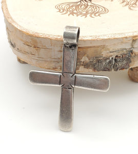 Antique Ethiopian Christian silver cross pendant,Amulet pendant,Genuine old neckcross,Good silver,Boho jewelry