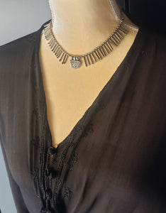 Old Ethiopian Telsum Silver Phallic Pendants Necklace,Ethiopian necklace,Hand Crafted, Ethiopian Telsum,african Silver, ethiopian jewelry