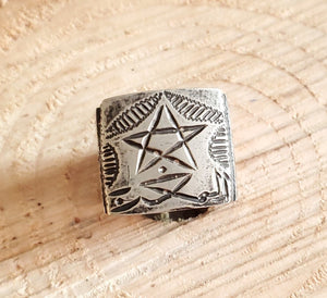 Moroccan antique Talismanic Berber Silver Ring size 8,tribal jewelry,Moroccan jewelry Hand Crafted ,Silver,Ethnic Jewelry,Tribal Jewelry