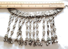 Load image into Gallery viewer, Antique Bawsani Silver granulated Dangled Beads Necklace circa 1910s,Hand Crafted Silver,Pendants Necklace,Ethnic Jewelry,Tribal Jewelry
