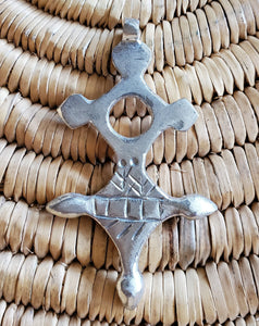 Moroccan handmade Silver Tuareg Bronze pendant Ethnic Tribal Pendant Hand Crafted Silver ,Pendants Necklace, Ethnic Tribal Jewelry