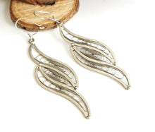 Load image into Gallery viewer, Moroccan Berber Filigree Sterling Silver Drop/Dangle Earrings silver 925,Berber Jewelry,sliver Earrings,Dangle &amp; Drop Earrings,
