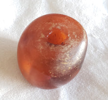 Load image into Gallery viewer, Antique natural amber bead from Morocco 6gr,Amber Loose Beads,Amber Beaded,Handcrafted Amber,Tibetan Antiques,Moroccan amber,
