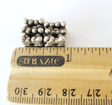 Load image into Gallery viewer, Old Silver Spacers Wheel Beads from Yemen circa 1930s beads ,Ethnic silver Beads ,Jewelry Supplies Beads
