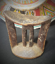 Load image into Gallery viewer, Antique Ethiopian Tribal Hand carved Headrest African Art Decor,African ,Art Décor,Home Décor, religious art
