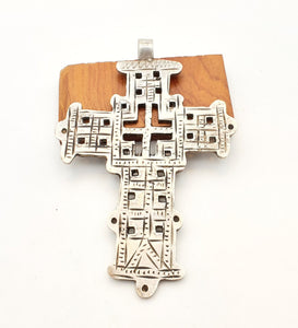 Ethiopian Christian 925 silver Coptic cross pendant ,silver cross, religious cross, Ethiopian Cross, Coptic Cross, ethiopian Silver