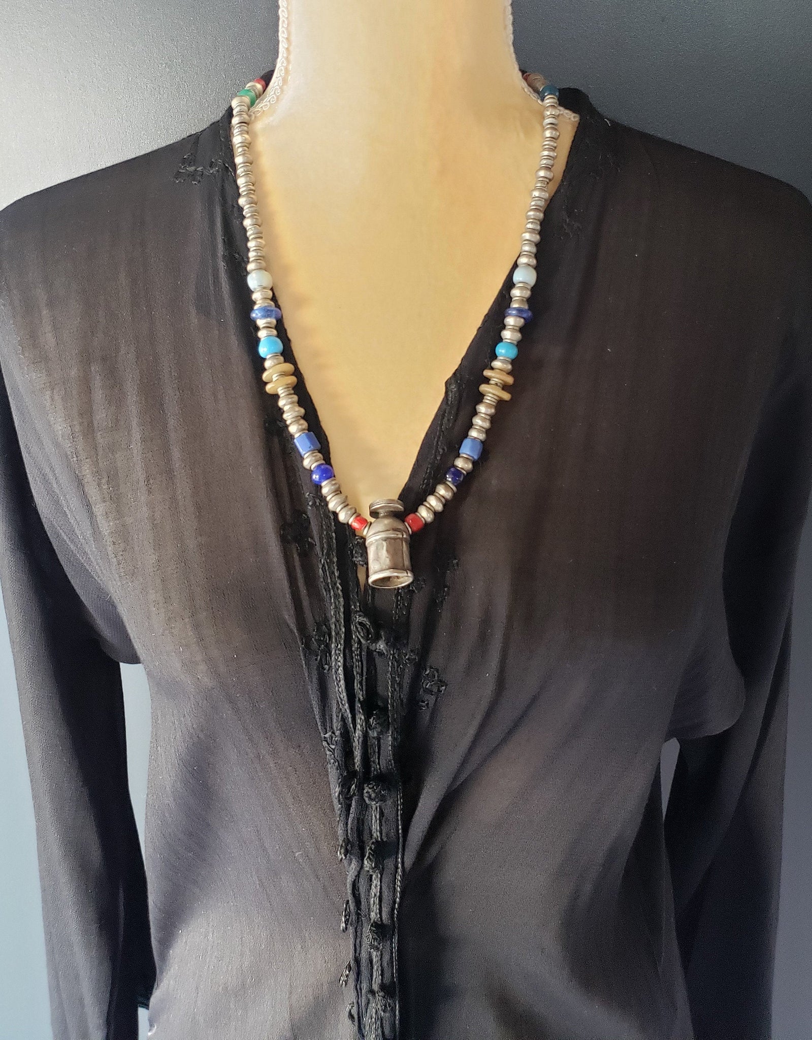 Beaded Maasai Statement Necklace – The Africa within me