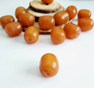 Antique Moroccan Simulated 1 AMBER bead Phenolic,resin Beads,frican amber,African Trade,old African Bead,Collectible,Jewelry Making