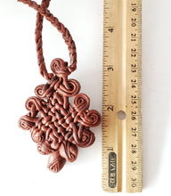 Load image into Gallery viewer, Ethiopian Leather Coptic ,Cross Necklace ,large cross, religious cross Craft ,Coptic Cross ,Coptic ethiopian

