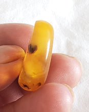 Load image into Gallery viewer, Antique natural amber bead from Morocco 5gr,Amazigh amber,natural amber, amber jewelry,Berber genuine amber,amber beads,Moroccan amber,
