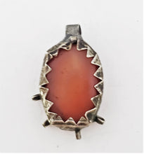 Load image into Gallery viewer, Antique Yemen Silver Ancient Carnelian Pendant tribal jewelryHand Crafted Silver,Pendants Necklace,Ethnic Jewelry,Tribal Jewelry
