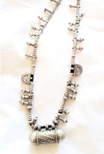 Load image into Gallery viewer, Old Ethiopian Telsum Silver Prayer Boxes Necklace,Ethiopian necklace,Hand Crafted, Ethiopian Telsum,Silver, Pendants Necklace
